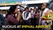 Angry Woman Shouts at Minister at Indian Airport After Flights Were Delayed Due To VVIP Arrival