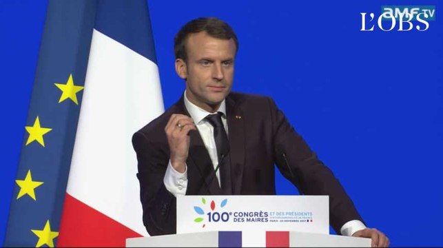 Macron au congrès des maires : il n'y a pas de finance magique