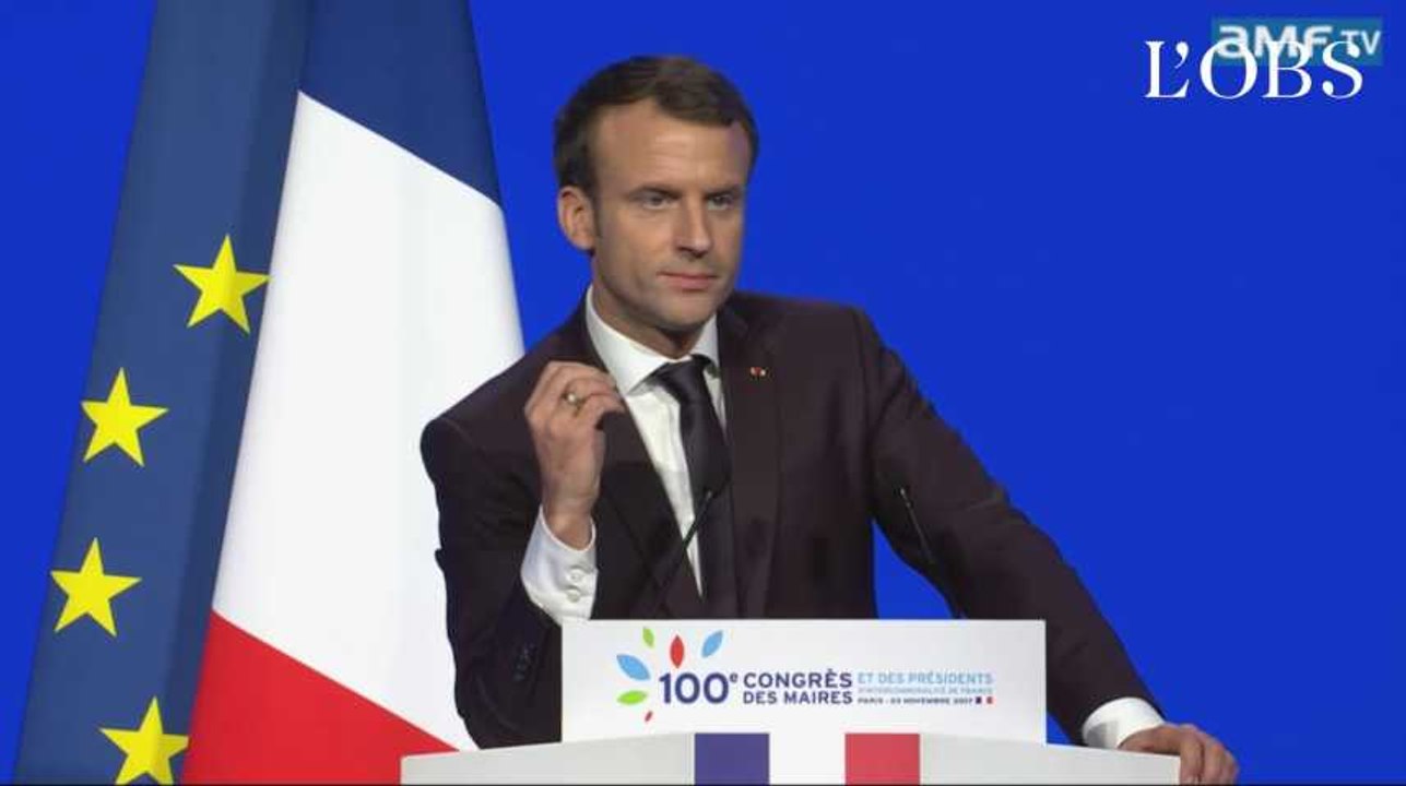 Macron au congrès des maires : "il n'y a pas de finance magique"