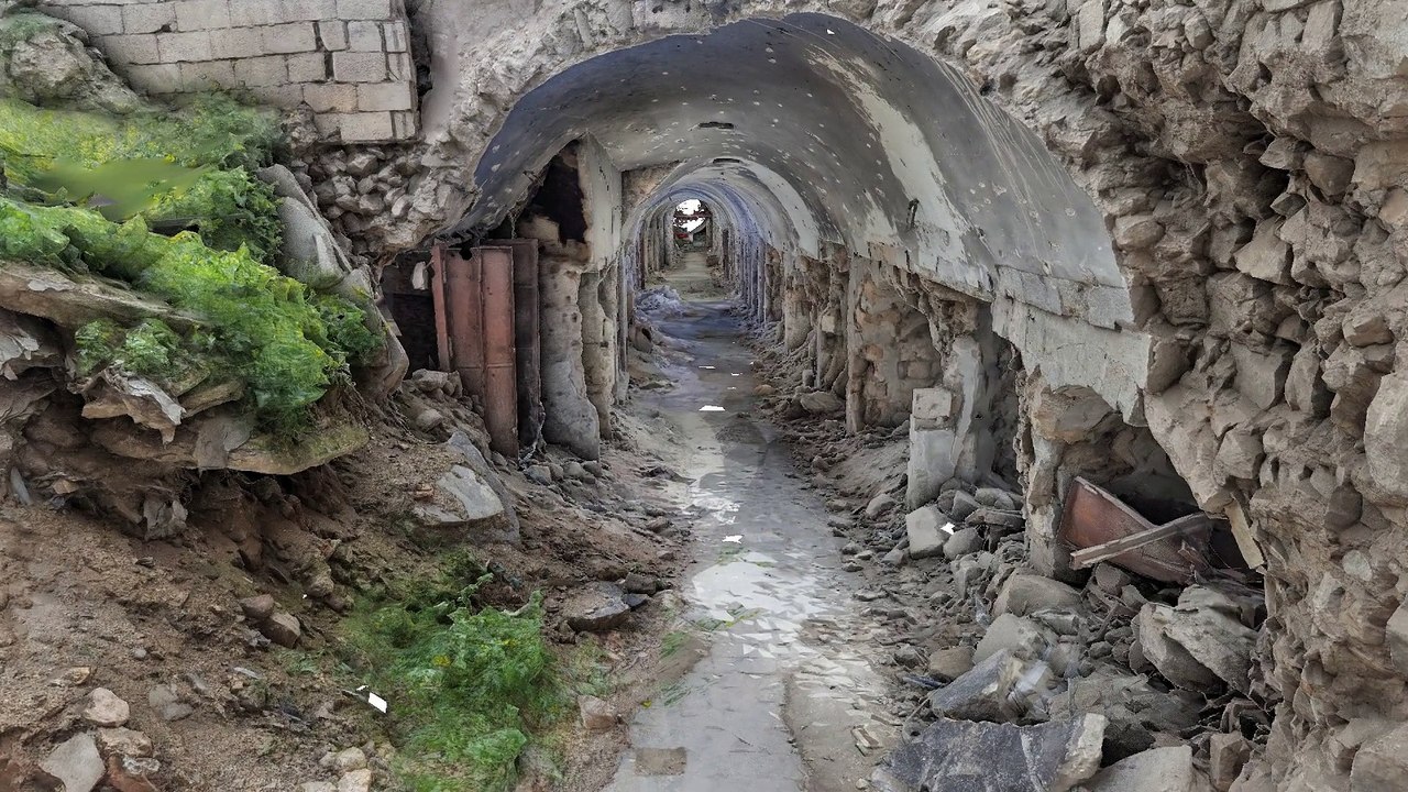 Syrie : le souk d'Alep reconstitué à partir des images d’un drone