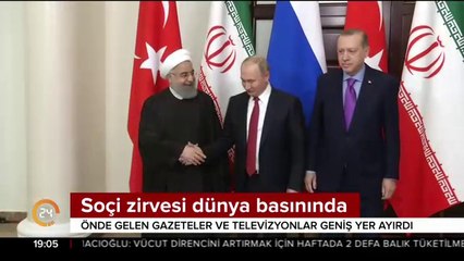 Soçi zirvesi dünya basınında