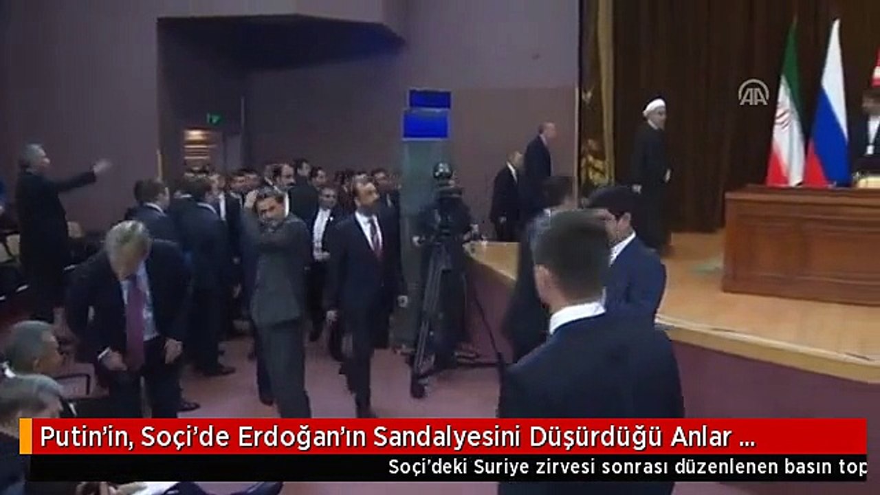 putin sandalye tekme