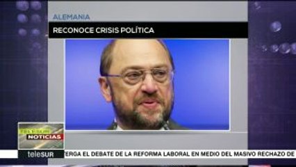 Alemania: PSD reconoce parte de responsabilidad en crisis política