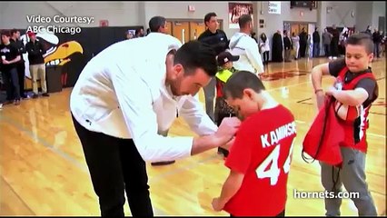 Frank Kaminsky High School Jersey Retirement