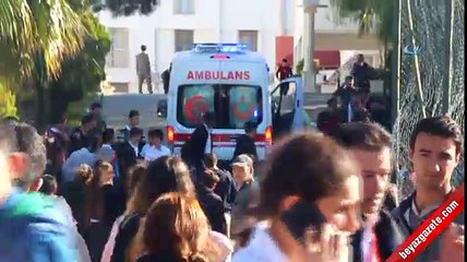 Okulun yakıt tankı patladı