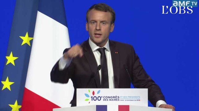 Congrès des maires : Macron attaque vigoureusement la taxe d'habitation