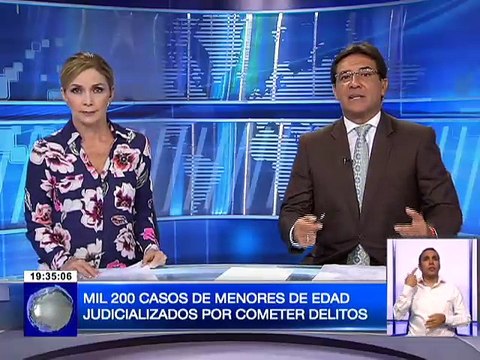 1200 casos de menores de edad judicializados por cometer delitos