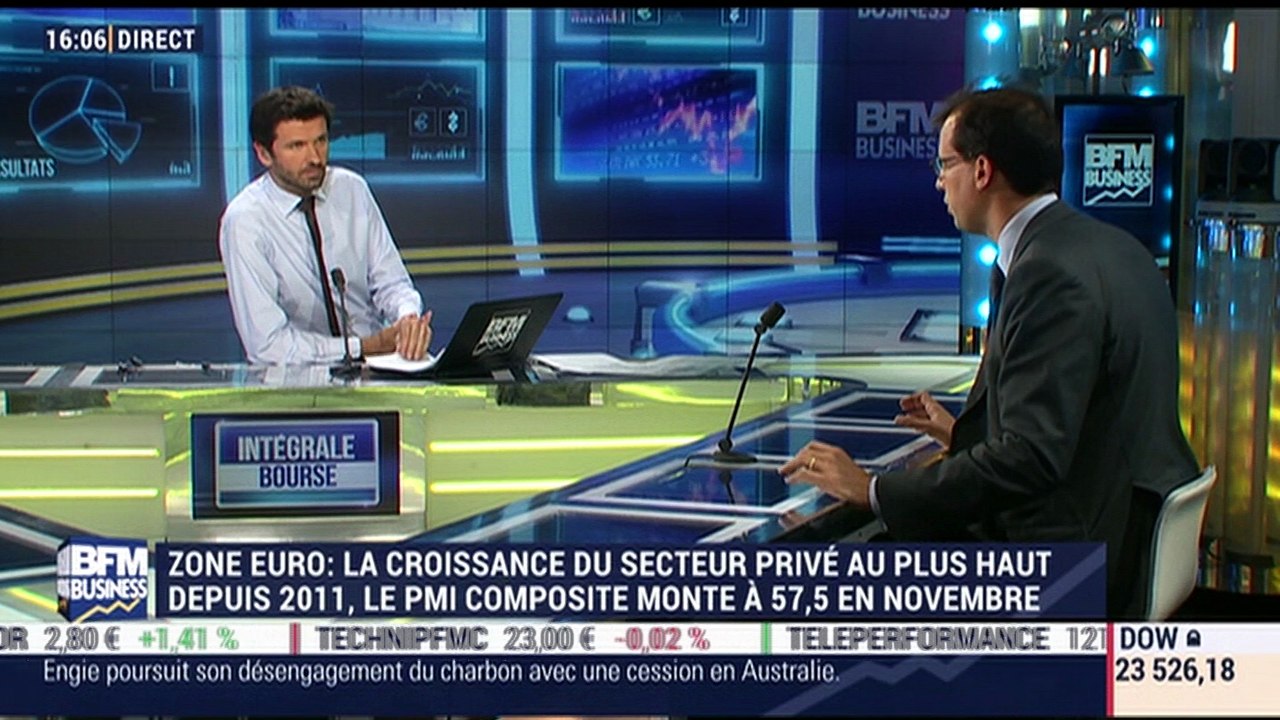 L'actu macro-éco: la croissance du secteur privé en zone euro est au plus haut depuis 2011 - 23/11