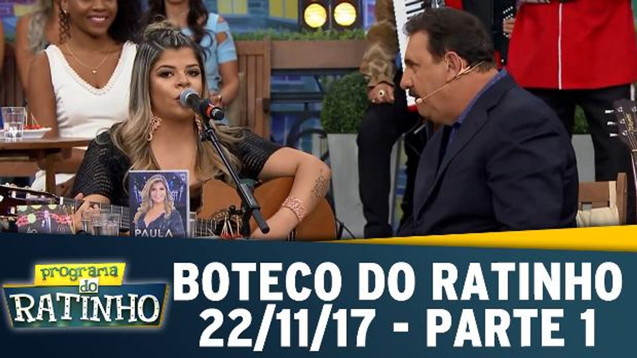 Boteco do ratinho - 22.11.17 - Parte 1