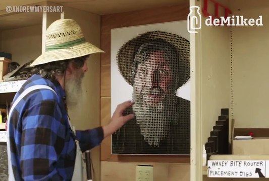 Dessins 3D avec des vis