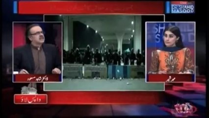Ahsan Iqbal KiBarailvi Vote Tornay Kay Liye Dharny Ki DaleelMozahika Khaiz Hai- Dr.Shahid Masood