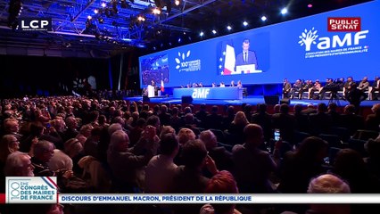 REPLAY. Le discours d'Emmanuel Macron devant les maires