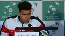 Tennis - Coupe Davis - Finale : Tsonga «Si je dois jouer les trois jours, je le ferai»
