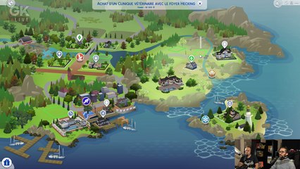 ALS et Yukish ronronnent en GK Live sur Les Sims 4 Chiens et Chats