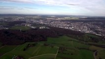 Drohne Göppingen, Heiningen, Hochtour Vogelbeobachtung Drohne testen lange fliegen