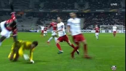 Nice  1 - 0   Waregem 23/11/2017  Mario Balotelli Super Penalty Goal 5' Champions League HD Full Screen .