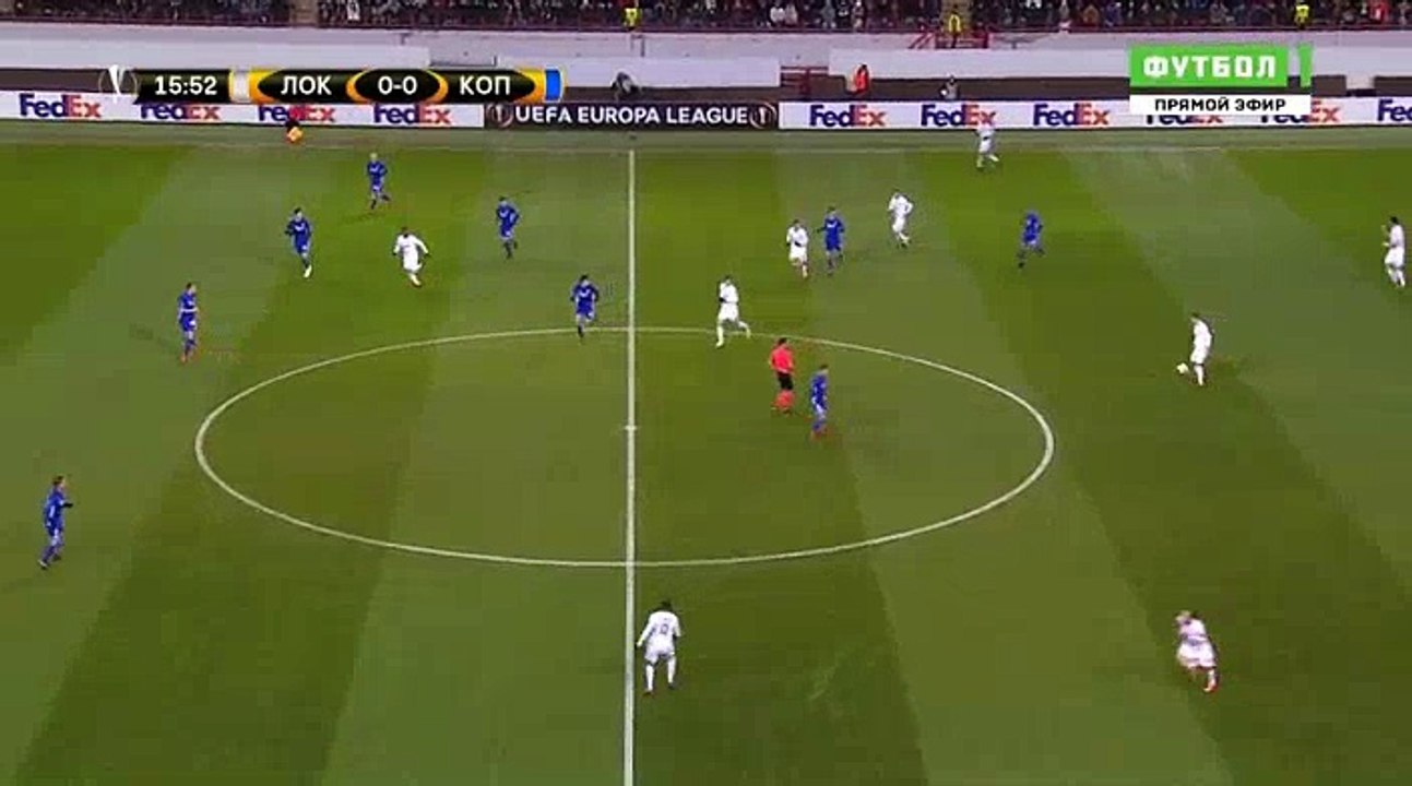 Jefferson Farfan  Goal HD - 	 Lokomotiv Moscow	1-0	FC Copenhagen 23.11.2017