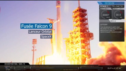 SpaceX - lancement d'une fusée Falcon 9