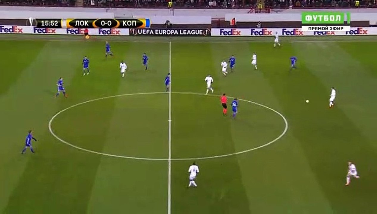 Jefferson Farfan  Goal HD - 	 Lokomotiv Moscow	1-0	FC Copenhagen 23.11.2017