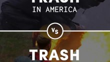 Trash in America Vs. Trash in Sweden