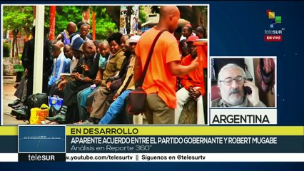 Jorge Luis Ubertalli analiza la situación actual de Zimbabue