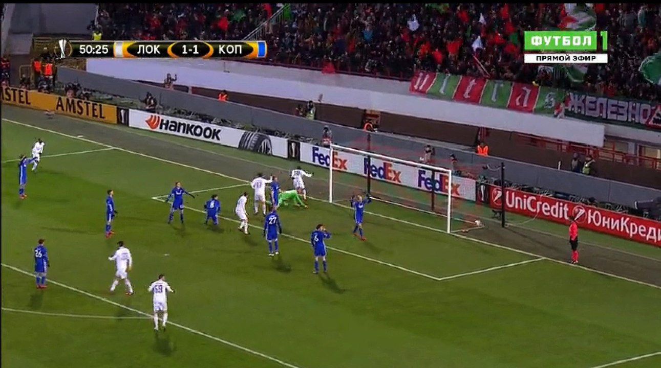 Farfan J. Goal HD - Lokomotiv Moscow	2-1	FC Copenhagen 23.11.2017