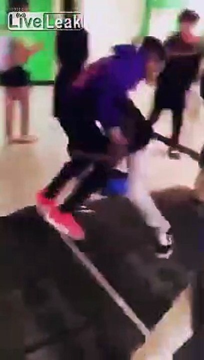 HILLWOOD HIGH SCHOOL FIGHT *BOY GETS SLAMMED*