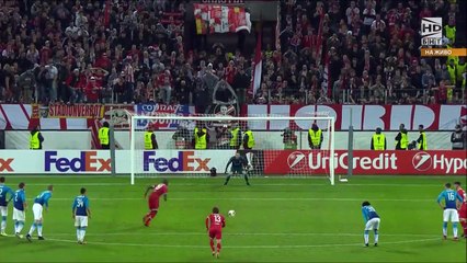 1-0 Sehrou Guirassy Penalty Goal UEFA  Europa League  Group H - 23.11.2017 1.FC Köln 1-0 Arsenal