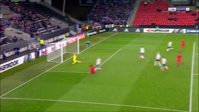 0-1 Mikel Oyarzabal Goa UEFA Europa League Group K - 23.11.2017 Rosenborg BK 0-1 Real Sociedad