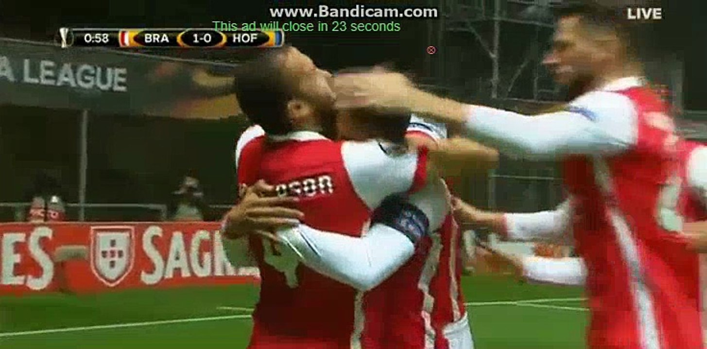 Marcelinho G. Goal HD - Braga 1-0 Hoffenheim 23.11.2017