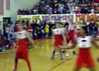 Cheerleading Boys Excite Pep Rally