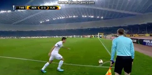 Alexander Gorgon Goal AEK Athens 0-1 HNK Rijeka 23.11.2017