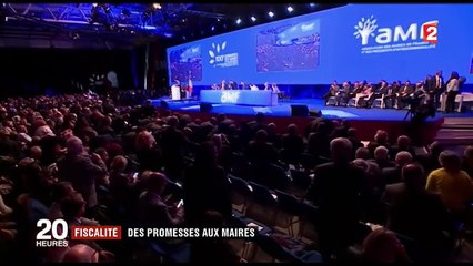 Fiscalité : les promesses d'Emmanuel Macron devant les maires de France
