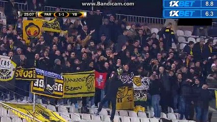 Nicolas Ngamaleu Goal - FK Paritzan 1-1 Young Boys 23.11.2017