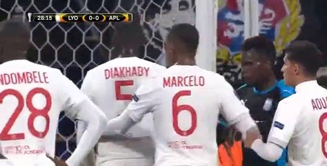 Lyon 1-0 Apollon But Mouctar Diakhaby GOAL HD - 23.11.2017