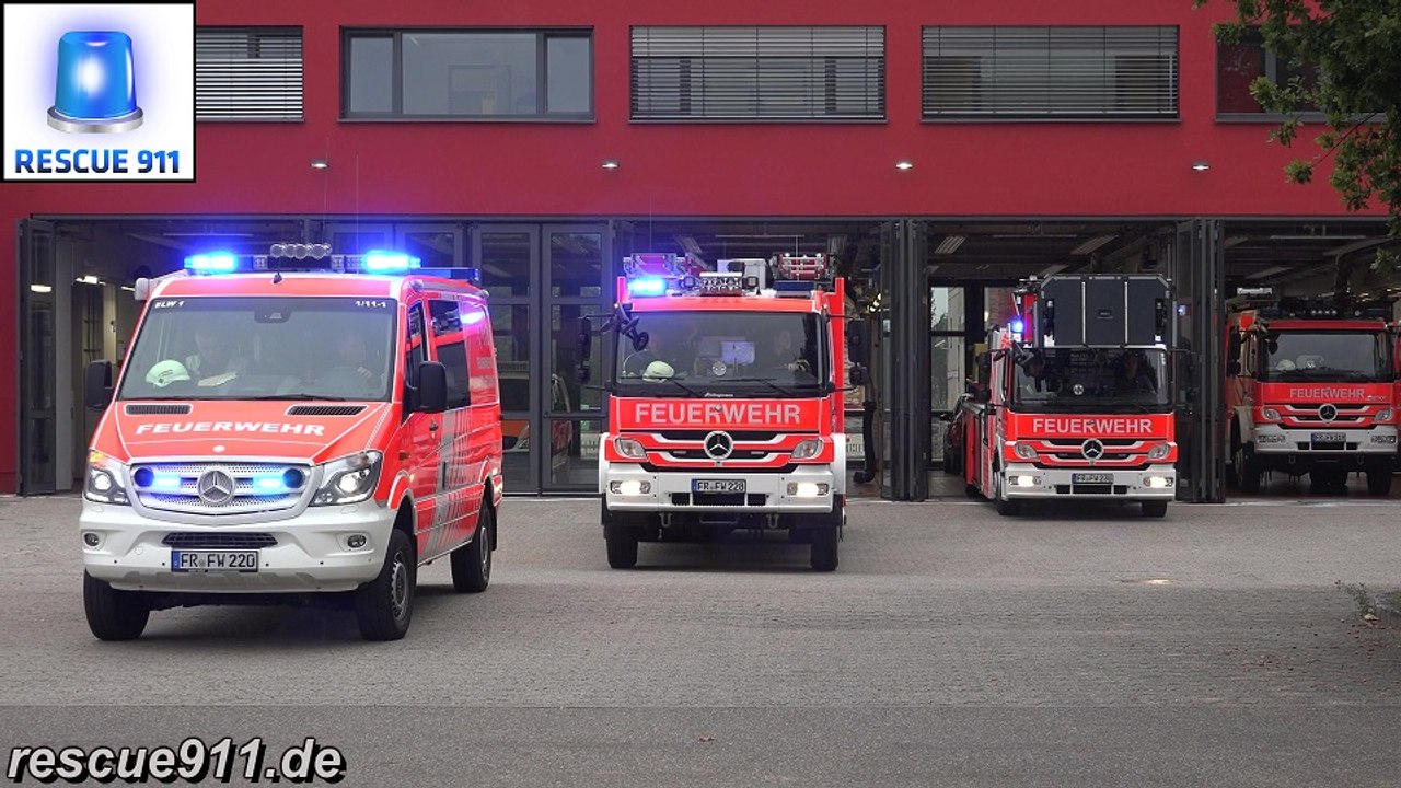 Löschzug BF Freiburg im Breisgau