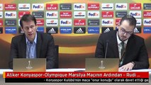 Atiker Konyaspor-Olympique Marsilya Maçının Ardından - Rudi Garcia