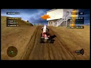Waypoint dans MX vs ATV sur xbox 360