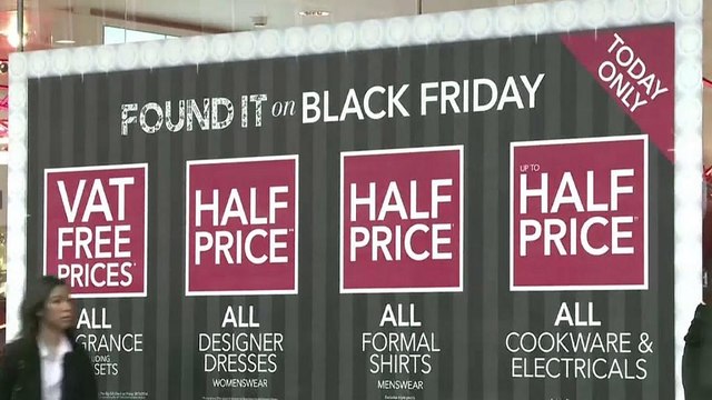 Чёрная пятница - начало периода рождественских продаж