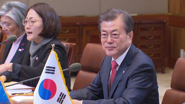 문재인 대통령 북핵 해법 등 강력한 지지에 감사 / YTN