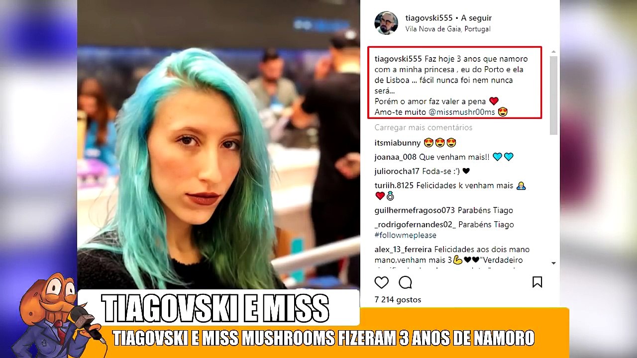 Miss Mushrooms aumentou hoje o peito! Windoh faz mudanças! Tiagovski e Miss