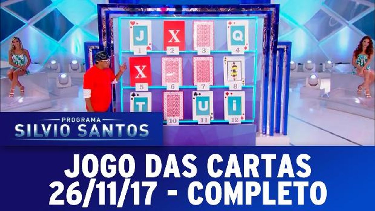 Jogo das Cartas - 26.11.17 - Completo