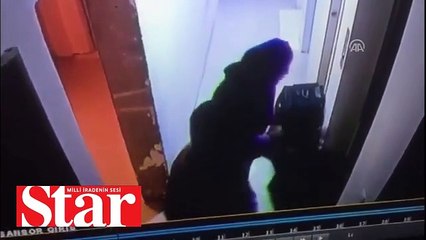 Esenyurt'ta asansör boşluğuna düşen bebeğin kazası güvenlik kameralarında