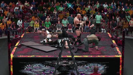 WWE 2K18 the shield v main event mafia