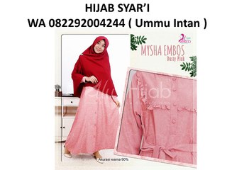 BOMBASTIS!!! WA +62-822-9200-4244 gamis polos jersey