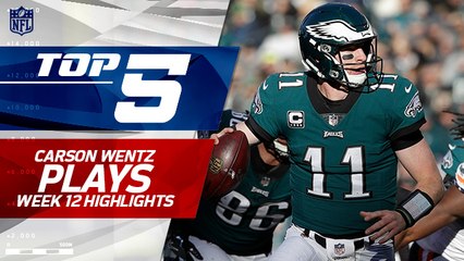 Top 5 Carson Wentz plays | Week 12