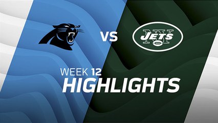 Panthers vs. Jets highlights | Week 12