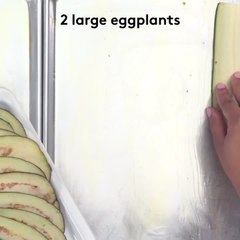 Eggplant Parmesan Rollatini