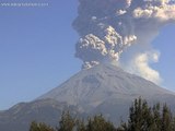 Mexico's Popocatepetl Volcano Erupts