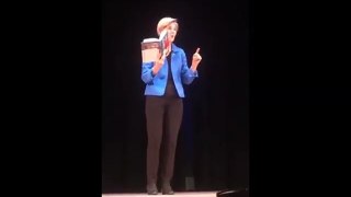 Elizabeth Warren reads from her book